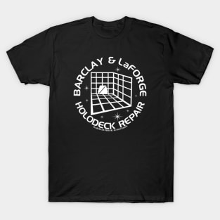 Barclay and LaForge Holodeck Repair T-Shirt